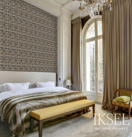 Schumacher Buyid Goats Original Wallpaper Sample RW908CS01-255