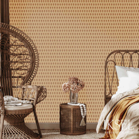 Schumacher Persian Tulips Original Wallpaper Sample RW913CS01-255