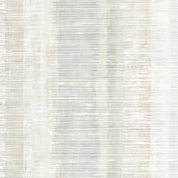 Seabrook Designs Tikki Natural Ombre Gray Mist And Ivory Wallpaper RY31000