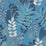 Seabrook Designs Tropicana Leaves Fabric Sky Blue And Champlain Fabric RY32012F