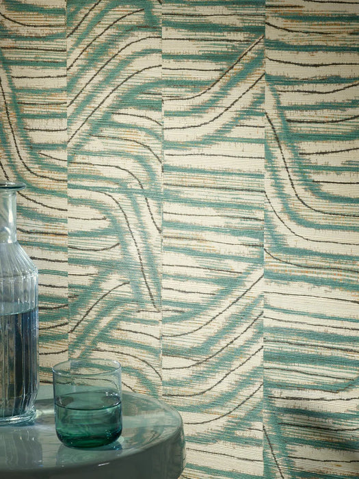 Pierre Frey Coconut Terracotta Wallpaper Sample FP065002