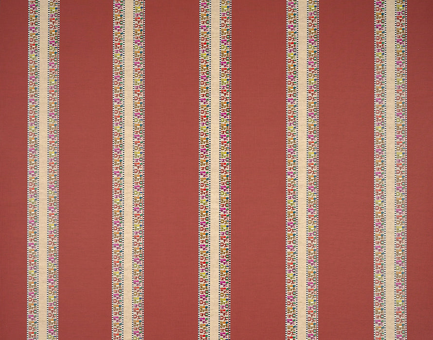Pierre Frey Benin Cerise Wallpaper Sample FP133001