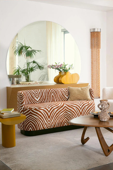 Le Manach Zebre Outdoor Carbone Fabric Sample L4001003