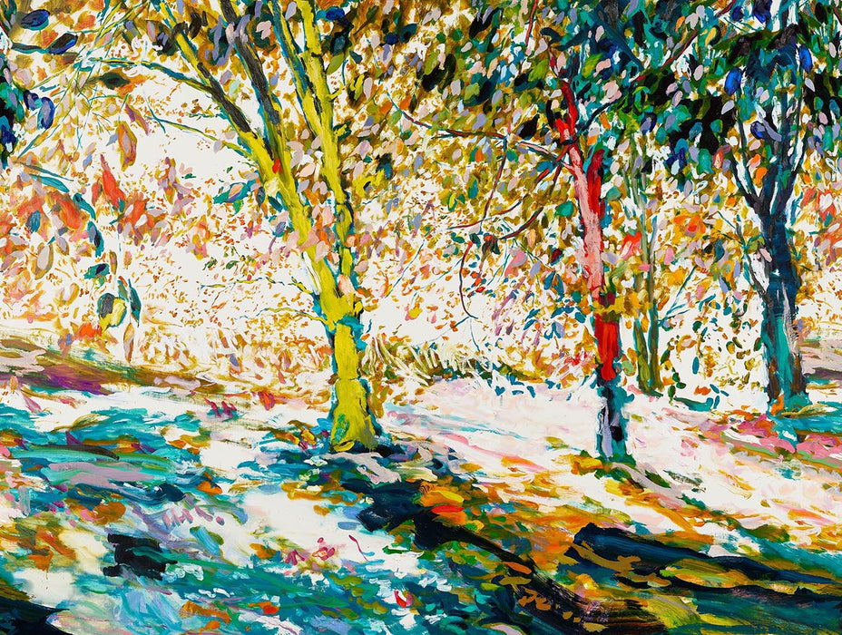 Pierre Frey Sous Bois Ete Wallpaper Sample FP986001