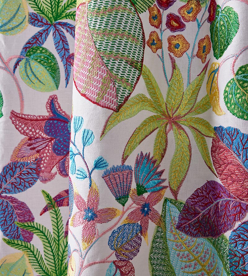Old World Weavers Greenhouse Bouquet Fabric S754000001