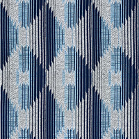 Old World Weavers Tundar Blanket Ozone Blue Fabric S7ATTC0001