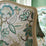 Old World Weavers Hillside Crewel Celadon Fabric Sample S7HILL0002