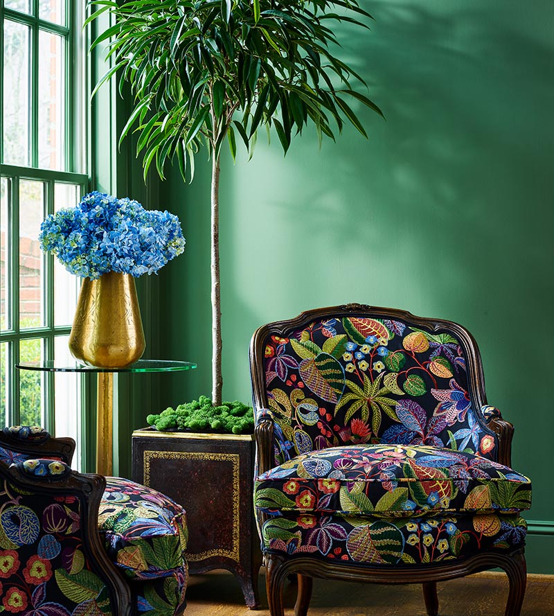 Old World Weavers Greenhouse Night Shade Fabric S754000003