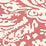 China Seas San Marco Reverse Tomato Wallpaper Sample 2335-30WP