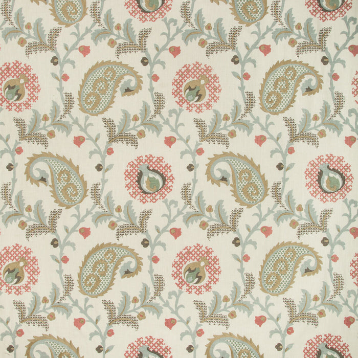 Kravet Design Saudade Paisley Paradiso Fabric Sample SAUDADE.1711.0
