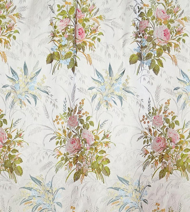 Old World Weavers Fiori Rosseta Spring Bouquet Fabric Sample SB20460001