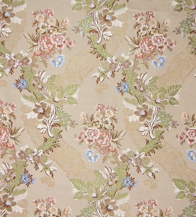 Old World Weavers Villa Carlotta Ecru/multi Fabric Sample SB24740001