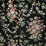 Old World Weavers La Belle Jardiniere Black Cerise Fabric SB28660014