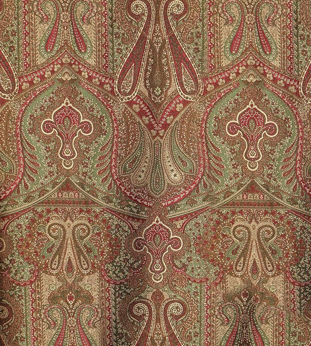 Old World Weavers Cachemire Persiano Marrone Fabric Sample SB03430096