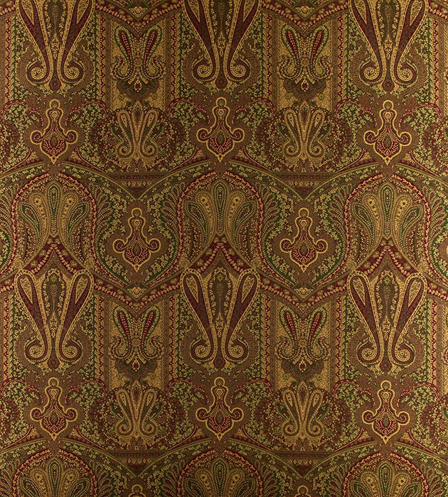 Old World Weavers Cachemire Persiano Marrone Fabric SB03430096