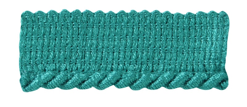 Perennials Spiral Cord Aqua Fabric Sample SC-158