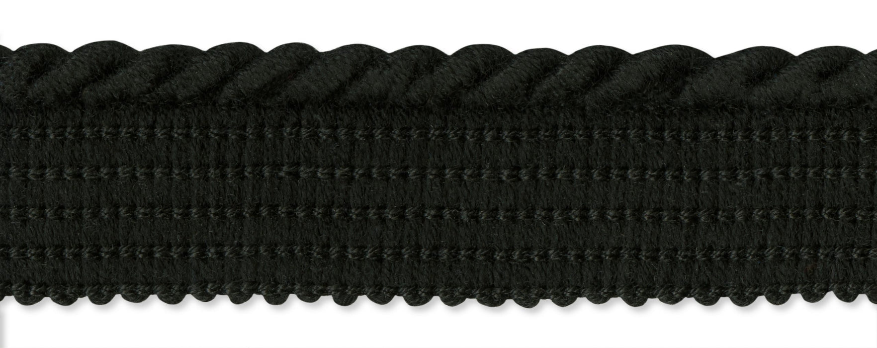 Perennials Spiral Cord Noir Fabric Sample SC-16