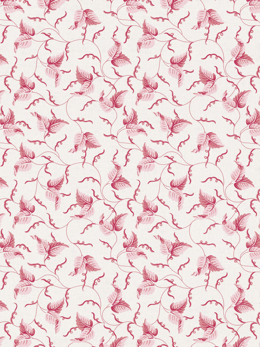 Scalamandre Angle Leaf Print Peony Fabric SC166670004