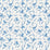 Scalamandre Angle Leaf Print Cobalt Fabric SC166670005