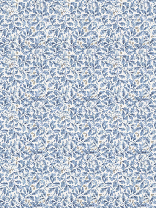 Scalamandre Oaktree Print Slate Sky Fabric Sample SC166700002