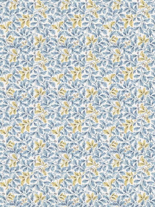 Scalamandre Oaktree Print Golden Teal Fabric Sample SC166700003