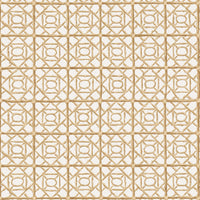 Scalamandre Ormond Fret Print Twine Fabric SC166710006