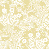Seabrook Designs Suvi Palm Grove Butter Wallpaper SC20103