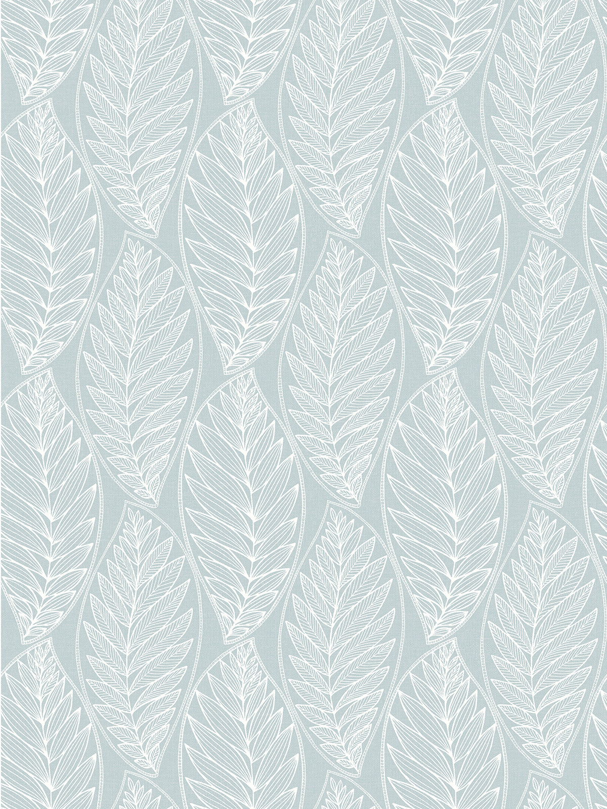 Seabrook Designs Kira Leaf Husk Cape Blue Wallpaper SC20312