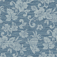 Seabrook Designs Juno Island Floral Bay Blue Wallpaper SC20802