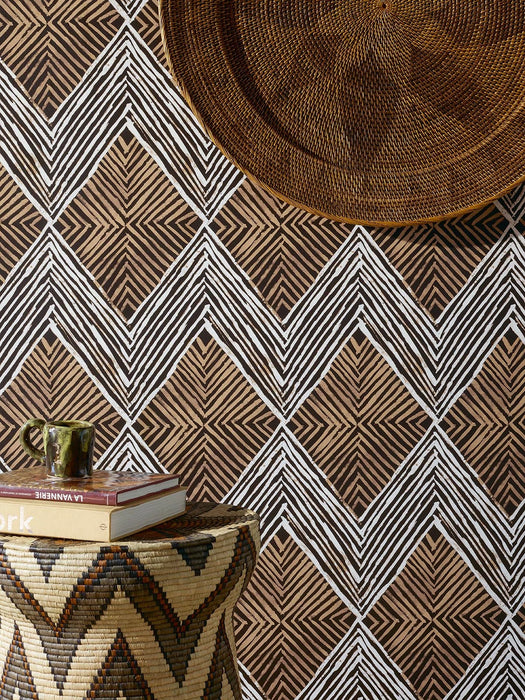 Pierre Frey Ajoupa Terre Wallpaper FP078001