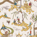 Scalamandre Ping - Wallcovering Cream Multi Wallpaper SCWP16254D0001