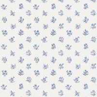 Scalamandre Summer Flora Wallcovering Misty Blueberry Wallpaper SCWP81053D0002