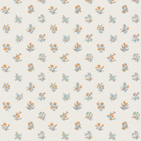Scalamandre Summer Flora Wallcovering Tangerine Sky Wallpaper SCWP81053D0005