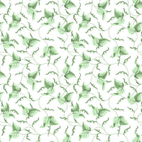 Scalamandre Angle Leaf Wallcovering Moss Wallpaper SCWP81525D0003