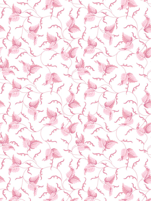 Scalamandre Angle Leaf Wallcovering Peony Wallpaper SCWP81525D0006