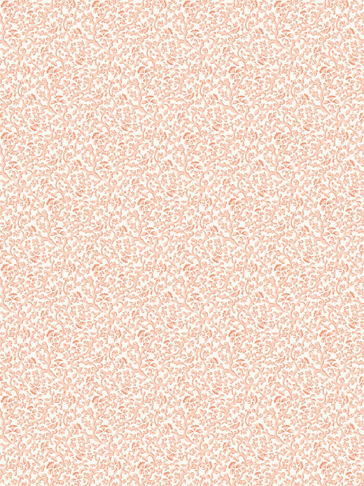 Scalamandre Bandbox Wallcovering Peach Wallpaper Sample SCWP88087D0003