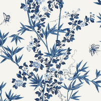 Scalamandre Jardin De Chine Porcelain Wallpaper SCWP88375D0002
