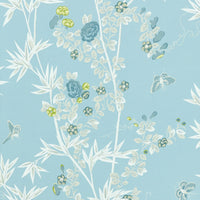 Scalamandre Jardin De Chine Ciel Wallpaper SCWP88375D0003
