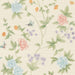 Scalamandre Luoyang Garden Sisal Aqua Carnation Wallpaper SCWP88382D0006