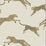 Scalamandre Leaping Cheetah Dune Wallpaper Sample SCWP884490001