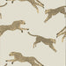 Scalamandre Leaping Cheetah Dune Wallpaper Sample SCWP884490001