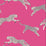 Scalamandre Leaping Cheetah Bubblegum Wallpaper SCWP88449D0003