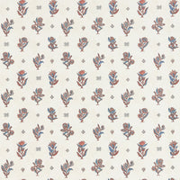 Scalamandre Calico Wallcovering Ruby Peacock Wallpaper SCWP88612D0007