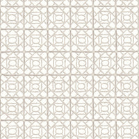 Scalamandre Ormond Fret Wallcovering Oyster Wallpaper SCWP88613D0001
