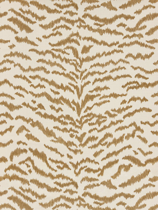Scalamandre Tigress Printed Linen Wc Tiger Eye Wallpaper SCWP88616D0005