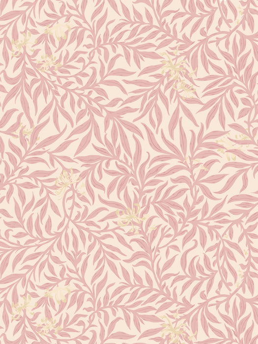 Scalamandre Honeysuckle Wallcovering Rose Wallpaper Sample SCWP88617D0003