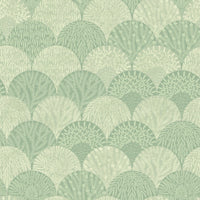 Scalamandre Herb Garden Wallcovering Sage Wallpaper SCWP88618D0004