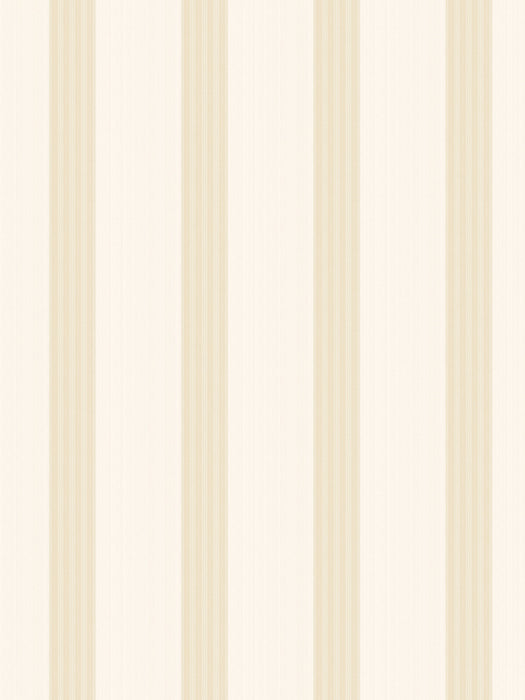Scalamandre Tessara Stripe - Wallcovering Travertine Wallpaper Sample SCWP88619D0001