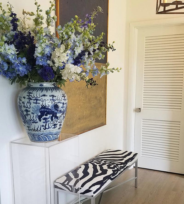 Scalamandre Zebra Black Fabric Sample SC16366M0001