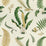 Scalamandre Elsie De Wolfe - Outdoor Greens On Off-White Fabric Sample SC164250001